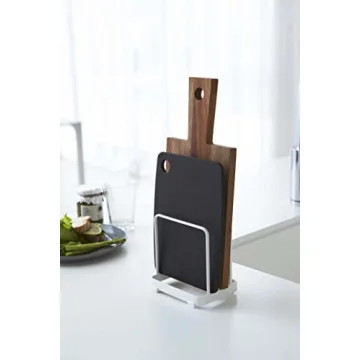 Yamazaki Cutting Board Holder for Functional Kitchen Storage