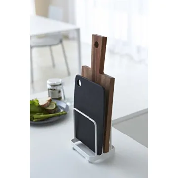 Yamazaki Cutting Board Holder for Functional Kitchen Storage