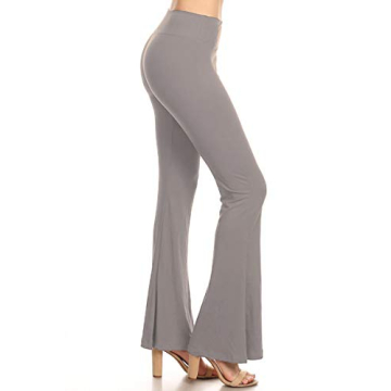 Leggings Depot Women's Wide Leg Palazzo Pants for Casual Elegance and Comfort