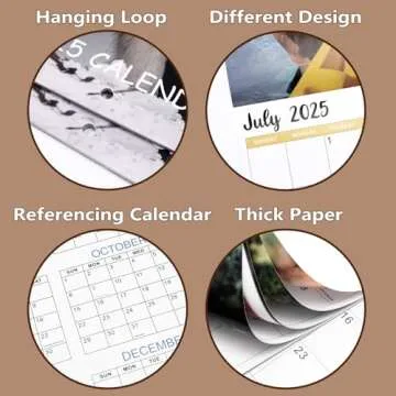 Funny 2025 Wall Calendar with Dogs and Men - Perfect Gift