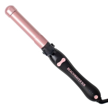 Beachwaver B1.25 Midnight Rose | 1.25-Inch Ceramic Barrel Curling Iron | Perfect for Loose Beachy Wa...
