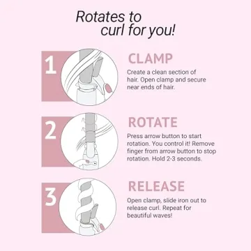 Beachwaver B1.25 Curling Iron for Effortless Loose Waves