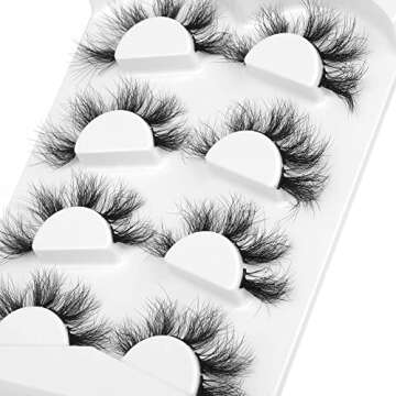 Mink Cluster Lashes Fluffy Long Individual Eyelashe 8D Volume 14-20mm Lashes Pack Dramactic Eyelash Extension Kit Wispy Natural False Eyelashes by HeyAlice