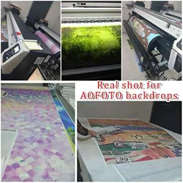 AOFOTO 6x6ft Spring Forest Backdrop for Photography