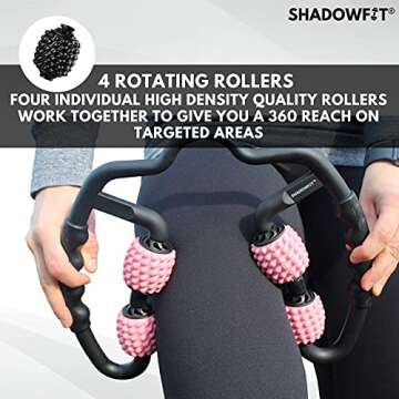 Shadowfit Muscle Roller for Muscle Relief and Recovery