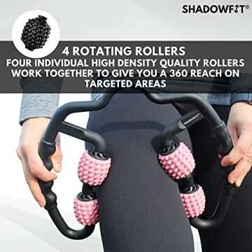 Shadowfit Muscle Roller for Muscle Relief and Recovery