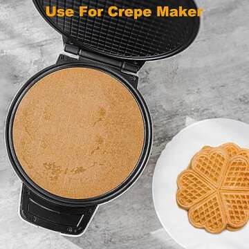 SMARTAKE 200 Pcs Unbleached Parchment Paper Baking Sheets Round, 12 Inches Non-Stick Precut Baking Parchment, for Baking Grilling Air Fryer Steaming Bread Cup Cake Cookie and More