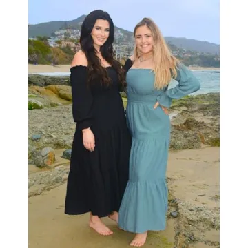 Chic ZESICA Off-Shoulder Maxi Dress for All Occasions