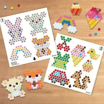 Aquabeads Beginners Carry Case - Fun and Creative Arts & Crafts Bead Kit for Kids Ages 4 and Up - Includes Over 900 Beads