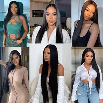 Gelbive Lace Front Wigs Human Hair 13x4 Glueless Lace Frontal Brazilian Virgin Human Hair Wigs for Black Women pre plucked with Baby Hair 20 inch