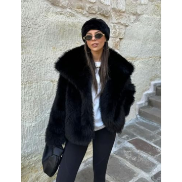 Cozypoin Women's Faux Fur Jacket - Chic & Cozy Style