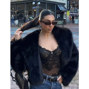 Cozypoin Women's Faux Fur Jacket - Chic & Cozy Style