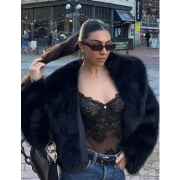 Cozypoin Women's Faux Fur Jacket - Chic & Cozy Style