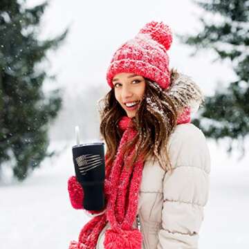 God Is Good 30oz Patriotic Tumbler - American Flag Tumbler Travel Mug - Patriotic Coffee Travel Mug - Double Insulated 30oz Tumbler - Engraved in the USA - (God Is Good)