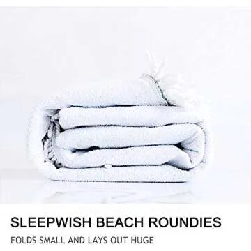 Sleepwish World Map Oversized Beach Towel 3D Map Beach Throw Blanket Teenage Beach Roundies Tassel Tapestry Throws (Blue, 60 inch)