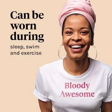 Lunette Menstrual Cup – Best Reusable Period Cup – Wear for 12 Hours and Reuse up to 10 Years, Pink Size 1 for Light to Moderate Flow