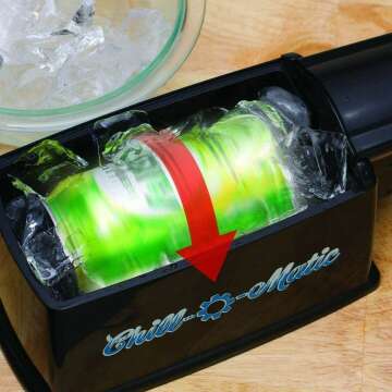 Chill-O-Matic Instant Beverage Cooler for Fast Chilling