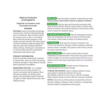 Essick Air 1970-2 Humidifier Bacteriostatic Treatment - 2 Pack