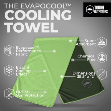 Tough Outdoors Cooling Towels for Summer Relief