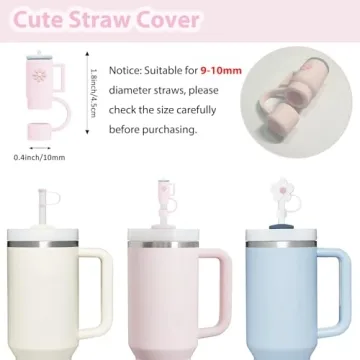 Stanley Cup Accessories Set in Rose Quartz