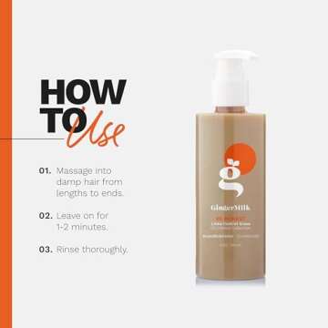 Ginger Milk Shampoo and Conditioner Set for Oily & Normal Hair – Deep Cleansing, Balances Scalp Oils, Nourishes, Hydrates, Strengthens Hair, Sulfate-Free