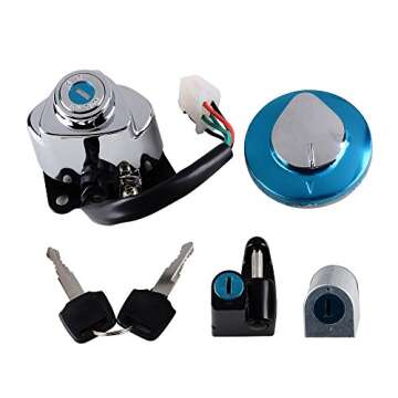 Honda Motorcycle Ignition and Lock Set Easy Installation