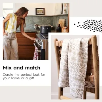 Quick Dry Eco-Friendly Kitchen Towels - Premium Microfiber 2-Pack