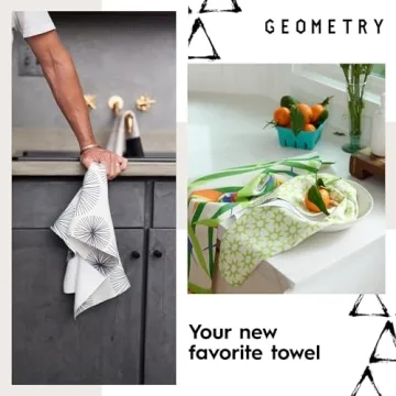 Quick Dry Eco-Friendly Kitchen Towels - Premium Microfiber 2-Pack