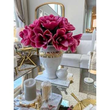 Elegant ASPIRE DESIGNS Gold Ginger Jar for Home Decor