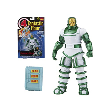 Marvel Hasbro Legends Series Retro Fantastic Four Psycho-Man 6-inch Action Figure Toy, Includes 1 Ac...