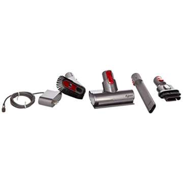 Dyson Cyclone V10 Animal Lightweight Cordless Stick Vacuum Cleaner + Torque Drive Cleaner Head + Mini Motorized Tool + Mini Soft Dusting Brush + Combination Tool + Crevice Tool + Dock Station