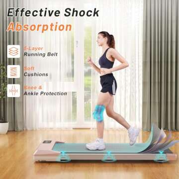 MJWW Walking Pad - Mini Treadmill for Active Lifestyles