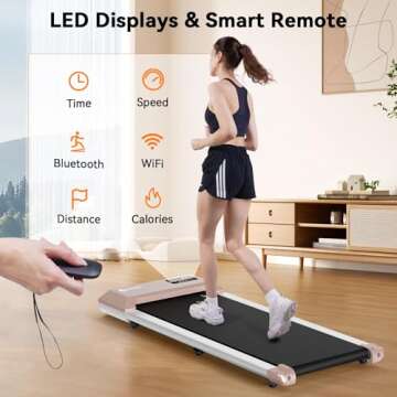 MJWW Walking Pad - Mini Treadmill for Active Lifestyles