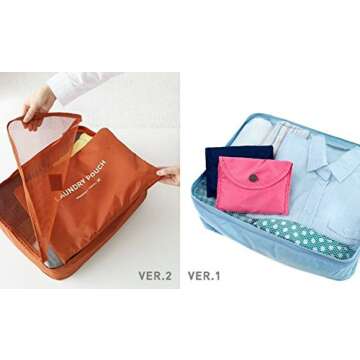 Mossio Packing Cubes Travel Set for Organized Packing