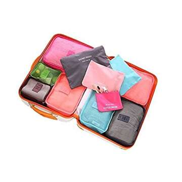 Mossio Packing Cubes Travel Set for Organized Packing