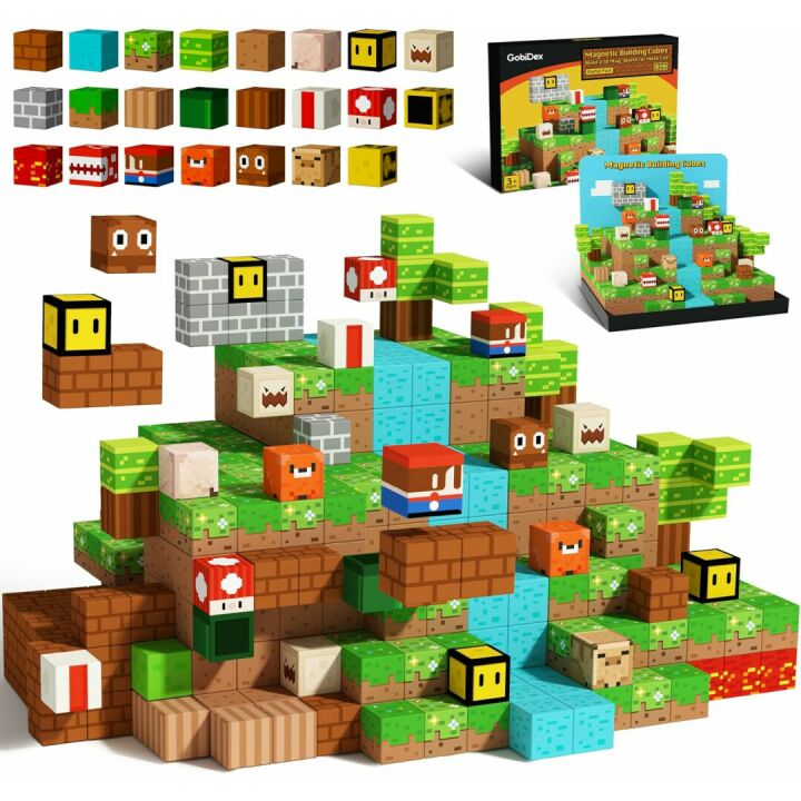 GobiDex Magnetic Blocks for Toddlers