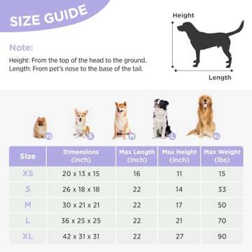 Portable Lesure Dog Crate for Extra Small Pets - Travel Kennel