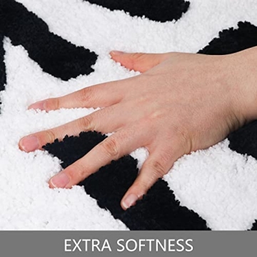 BOVEU Get Naked Bath Mat - Non Slip Absorbent Rug