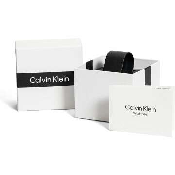 Calvin Klein Men's Silver Mesh Bracelet Watch