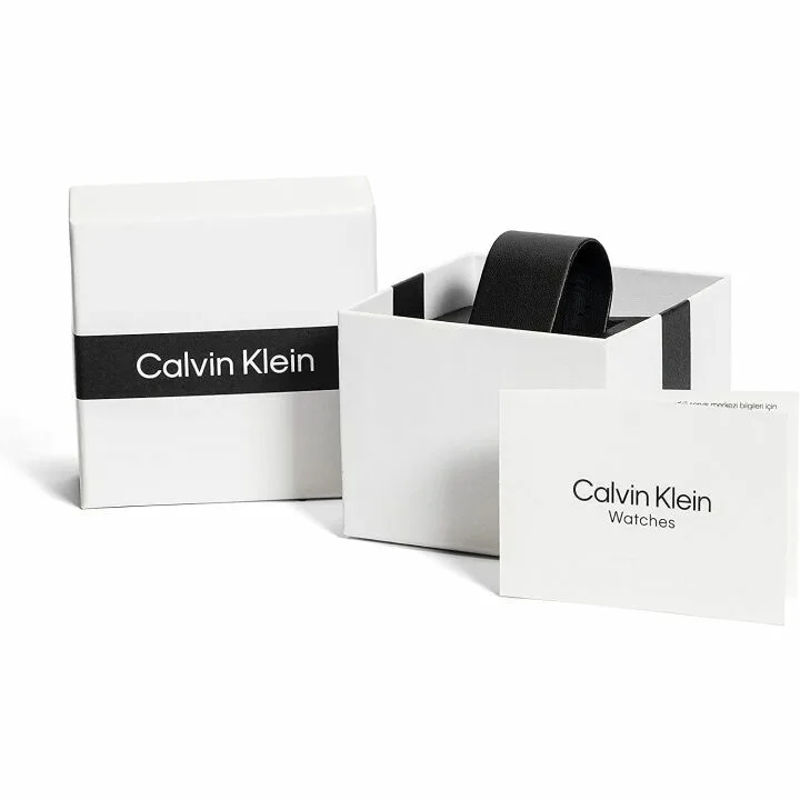 Calvin Klein Men's Silver Mesh Bracelet Watch