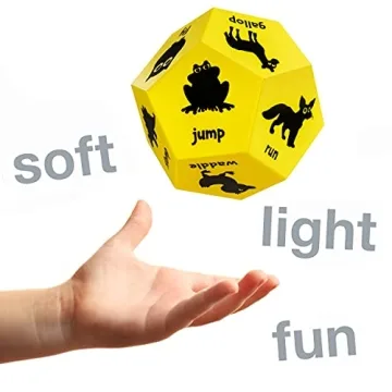 Covelico Animal Games Exercise Dice for Kids Fun