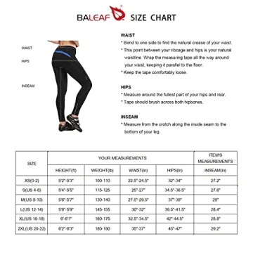 BALEAF Women's Cycling Tights with 3D Padding for Comfort