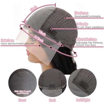 30 Inch Lace Front Wig - 200% Density Body Wave