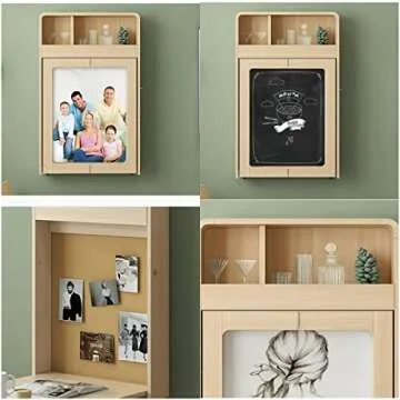 PIAQIA Wall Mounted Pre-Assembled 55.2" Long Folding Dining Table, Fold-up Wall Desk for Small Space, 55.2" W x 23" D x 29" H, White (no Chairs)