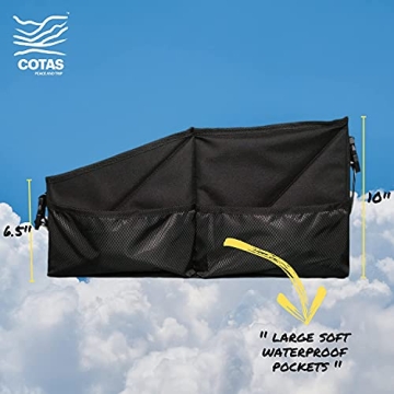 COTAS Stylish Car Organizer with Cooler for Road Trips