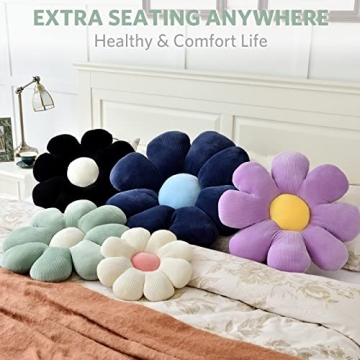 Sioloc Flower Shaped Pillow - Plush Comfort for All Ages