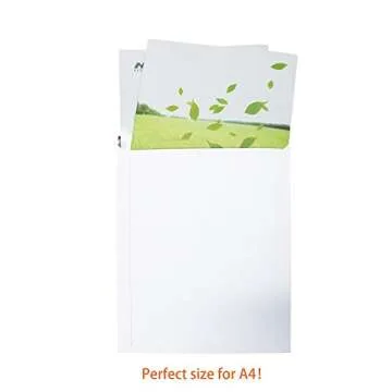 100 Pack Self Seal Photo Document Mailers - Durable & Convenient
