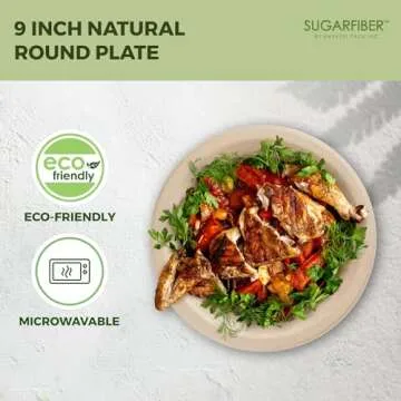Compostable Paper Plates - Eco-Friendly Dining Solutions