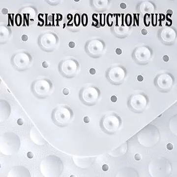 YINENN Non-Slip Bath and Shower Safety Mat 40x16 Inch