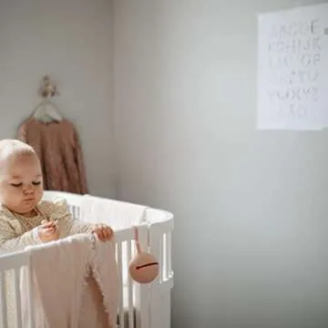 mushie Silicone Pacifier Holder Case (Blush)